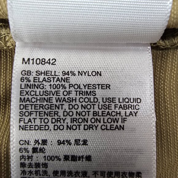 Marmot Arch Rock Pants Men's 40 Khaki Nylon Hiking Belted Outdoor Lightweight - Picture 9 of 10